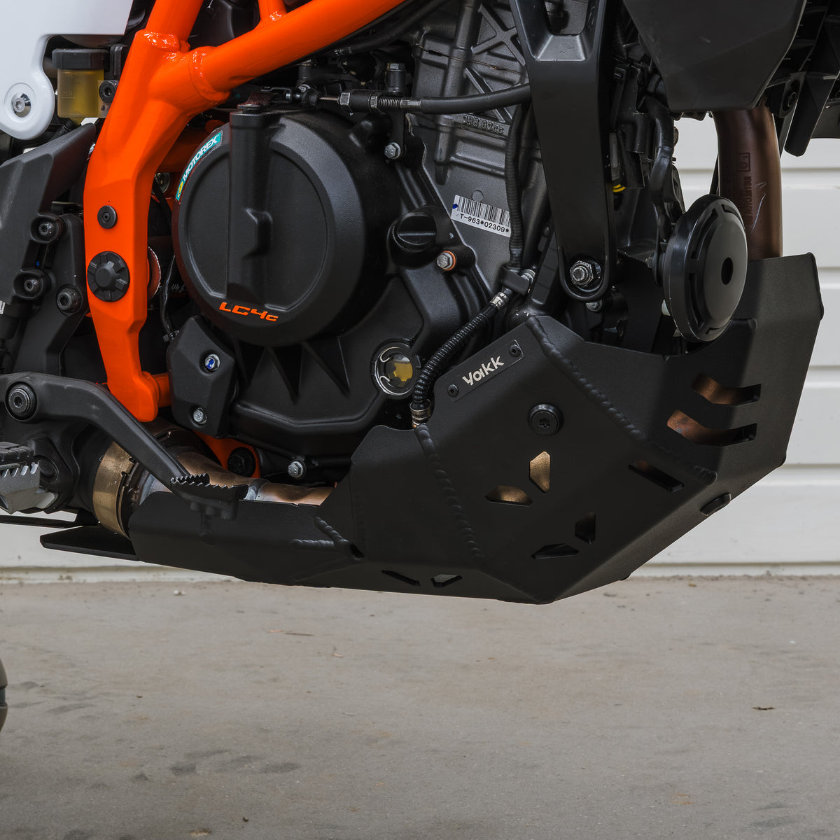 Yakk EXP Carterplaat KTM 390 Adventure vanaf 2025 Zwart