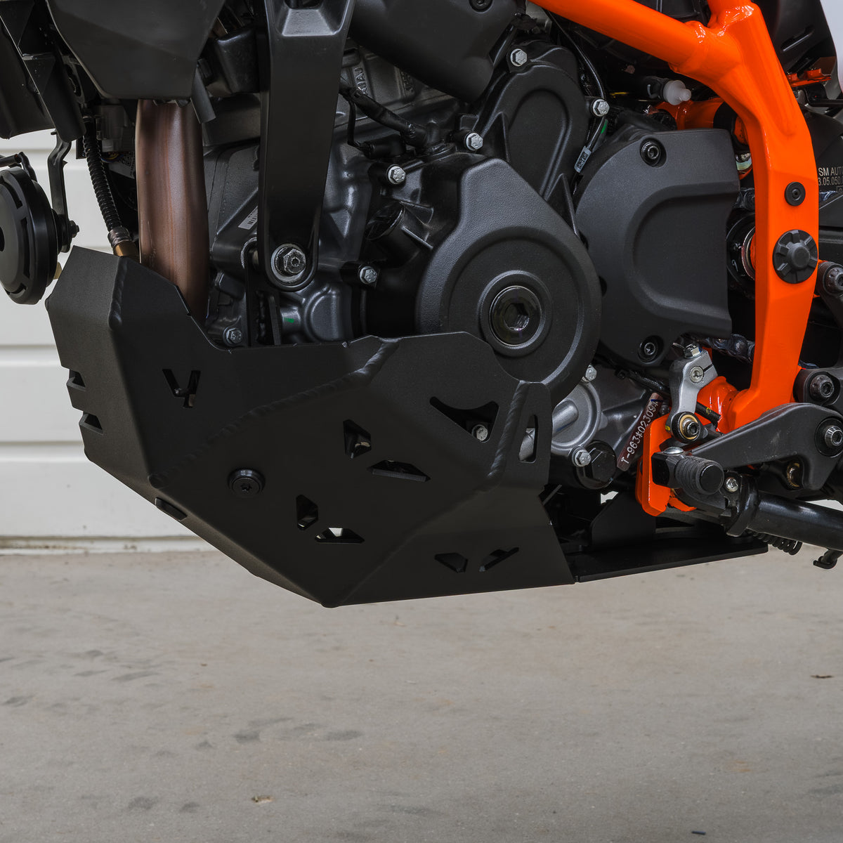 Yakk EXP Carterplaat KTM 390 Adventure vanaf 2025 Zwart