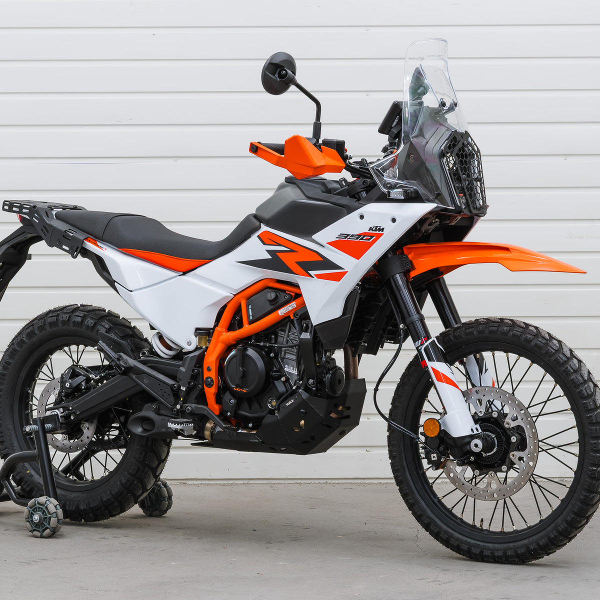 Yakk EXP Carterplaat KTM 390 Adventure vanaf 2025 Zwart