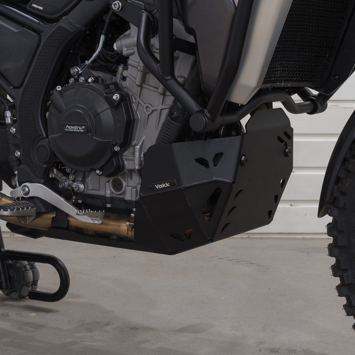 Yakk EXP Carterplaat Full Kove 800X RALLY/PRO vanaf 2024 Zwart