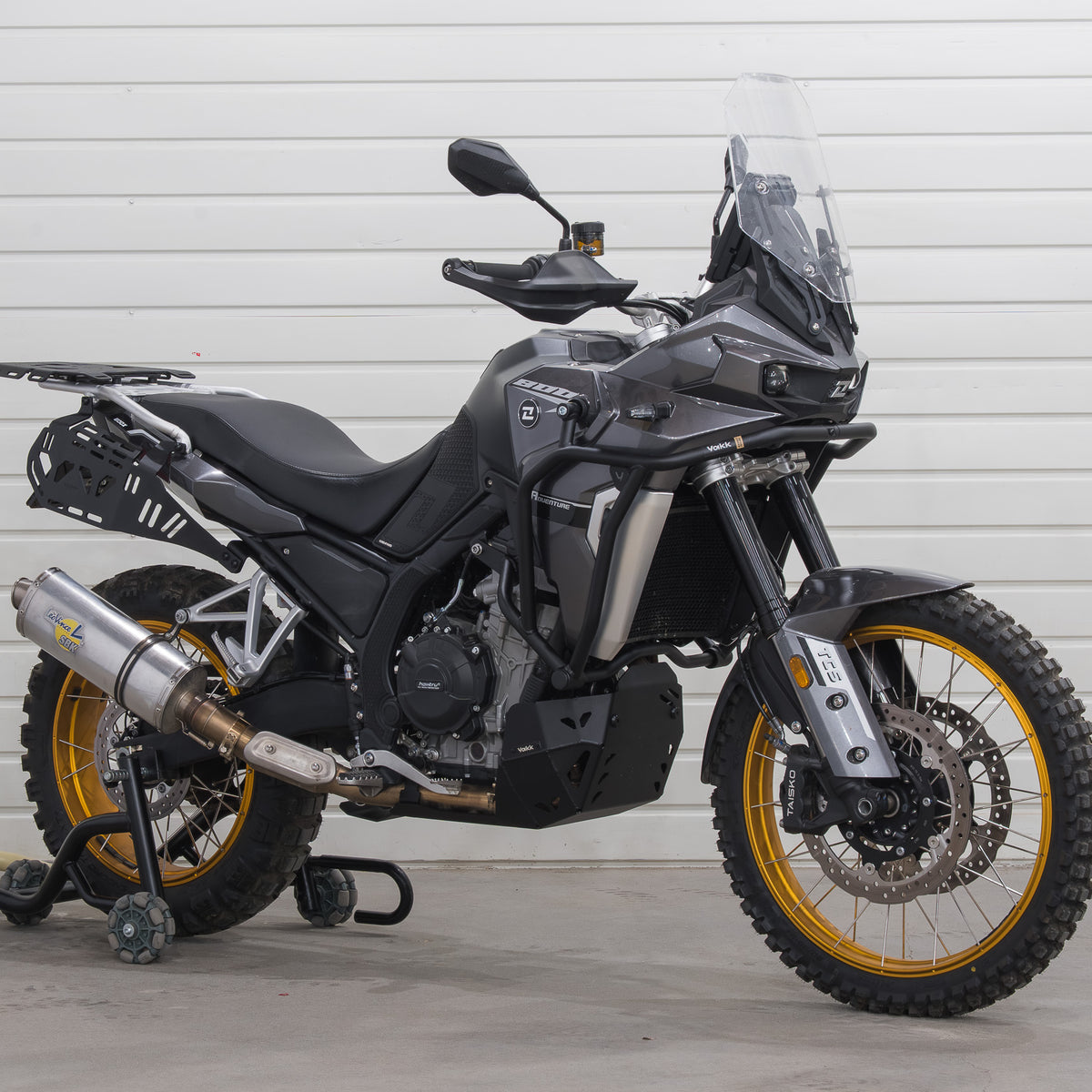 Yakk EXP Carterplaat Full Kove 800X RALLY/PRO vanaf 2024 Zwart
