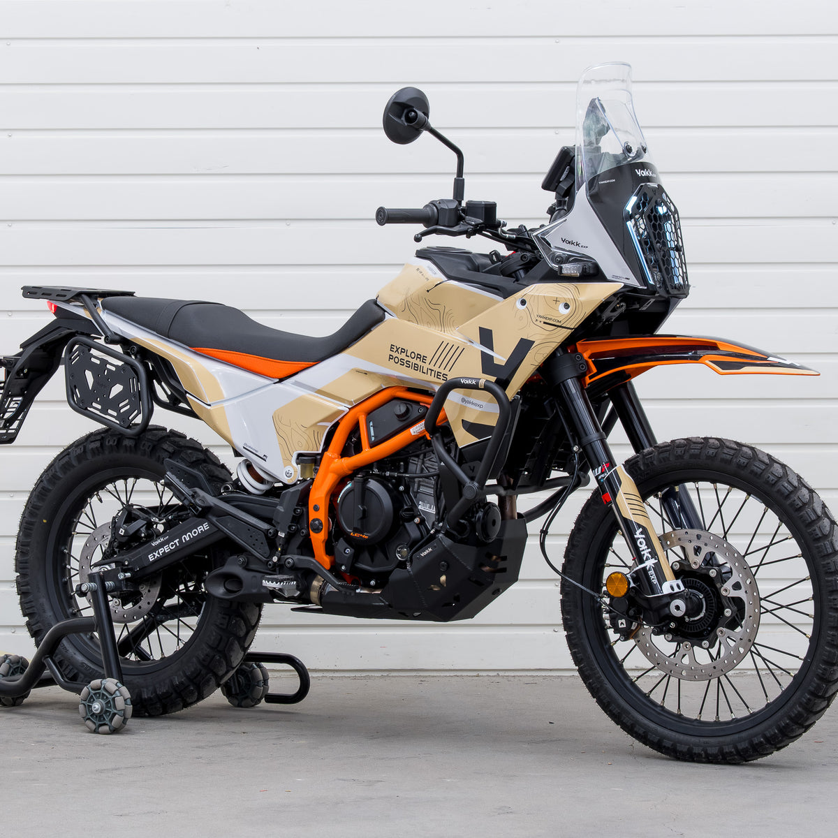 Yakk EXP Valbeugel Onder KTM 390 Adventure vanaf 2025 Zwart