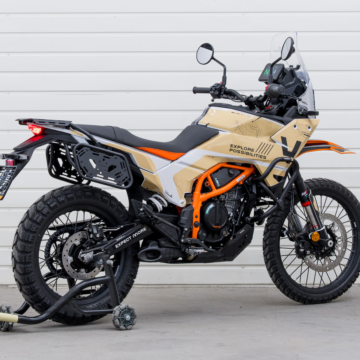 Yakk EXP Valbeugel Onder KTM 390 Adventure vanaf 2025 Zwart