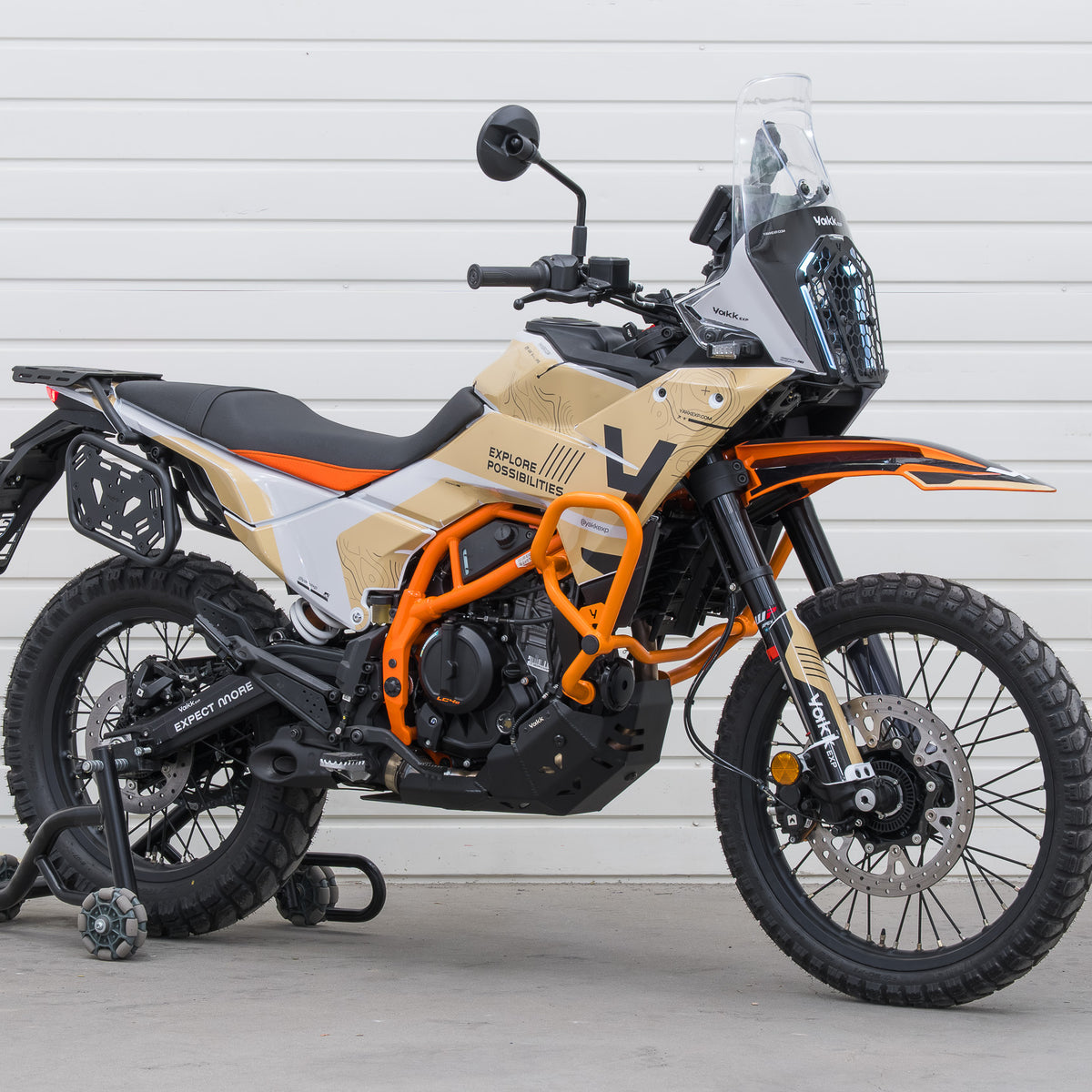 Yakk EXP Valbeugel Onder KTM 390 Adventure orange vanaf 2025