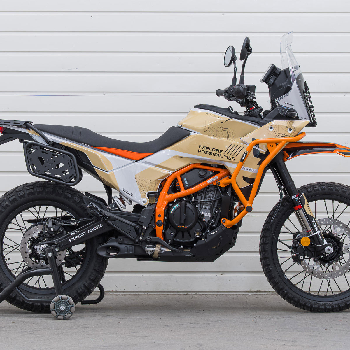 Yakk EXP Valbeugel KTM 390 Adventure orange vanaf 2025