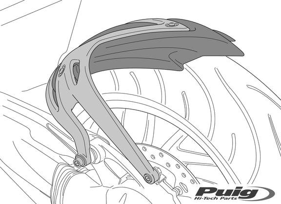 Puig Achterspatbord BMW F900R/XR (2020 en later) carbonlook