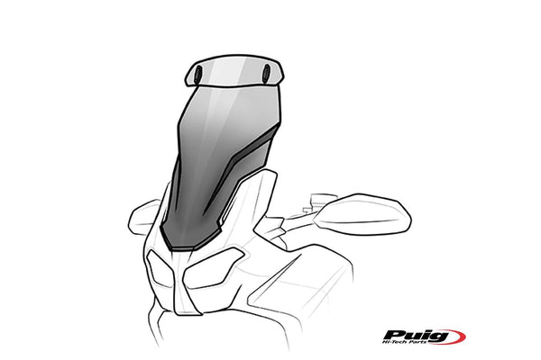 Puig Windscherm Touring Plus/Visor KTM 1290 Super Adventure smoke