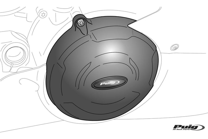 Puig Kit 4 Caps Motorblokdeksels BMW S1000XR (2020 en later) zwart