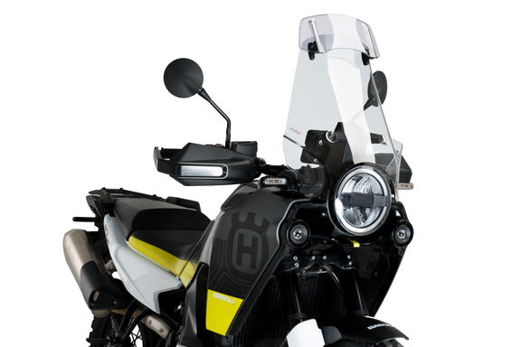 Puig Windscherm Touring met vizier Husqvarna Norden 901 22 transparant