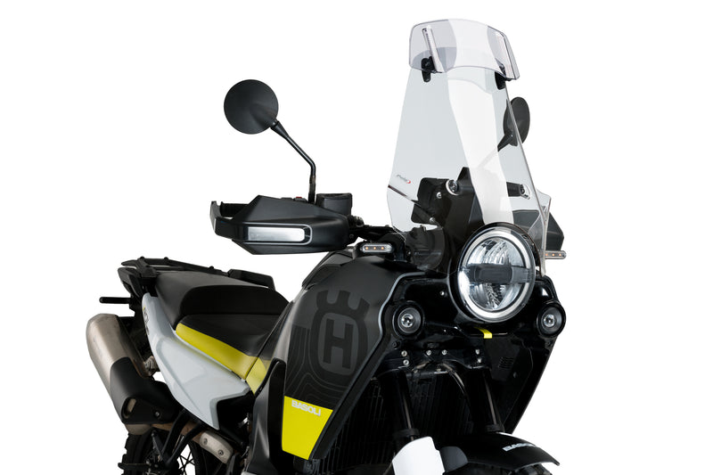 Puig Windscherm Touring met vizier Husqvarna Norden 901 22 transparant
