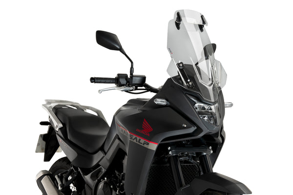 Puig Windscherm Touring met vizier Honda XL 750 Transalp (2023 en later) transparant