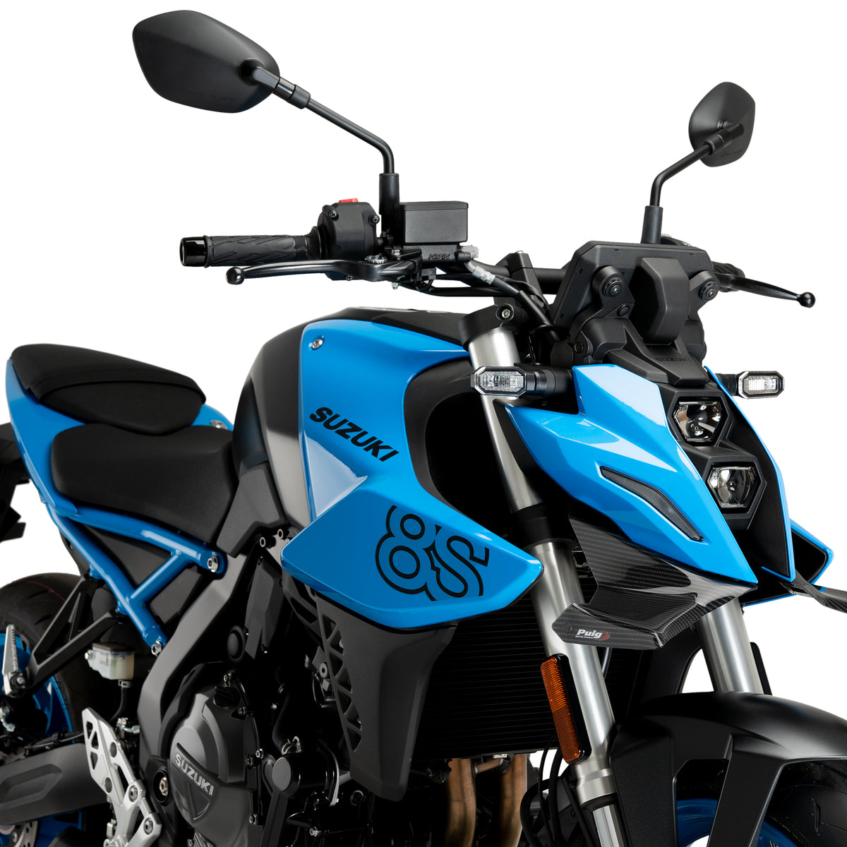Puig Frontspoiler Naked Suzuki GSX-8S (2023 en later) carbon