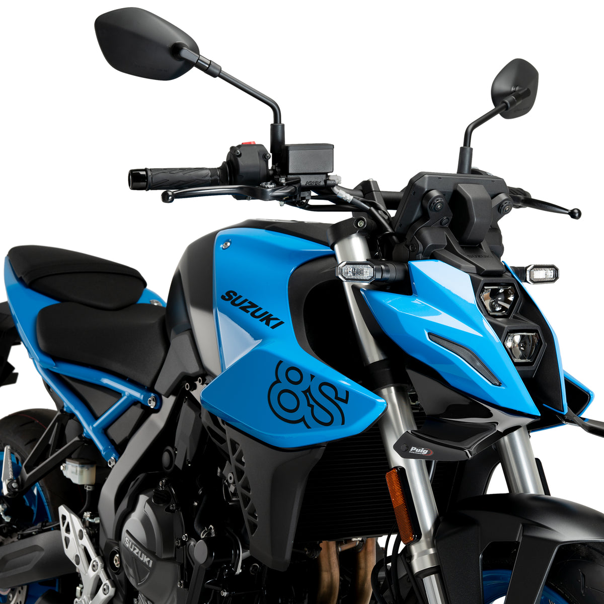 Puig Frontspoiler Naked Suzuki GSX-8S (2023 en later) zwart