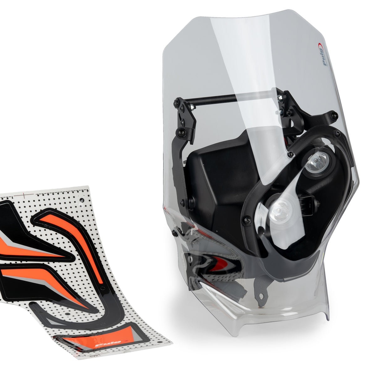 Puig Windscherm Rally KTM 500EXC-F Six Days transparant