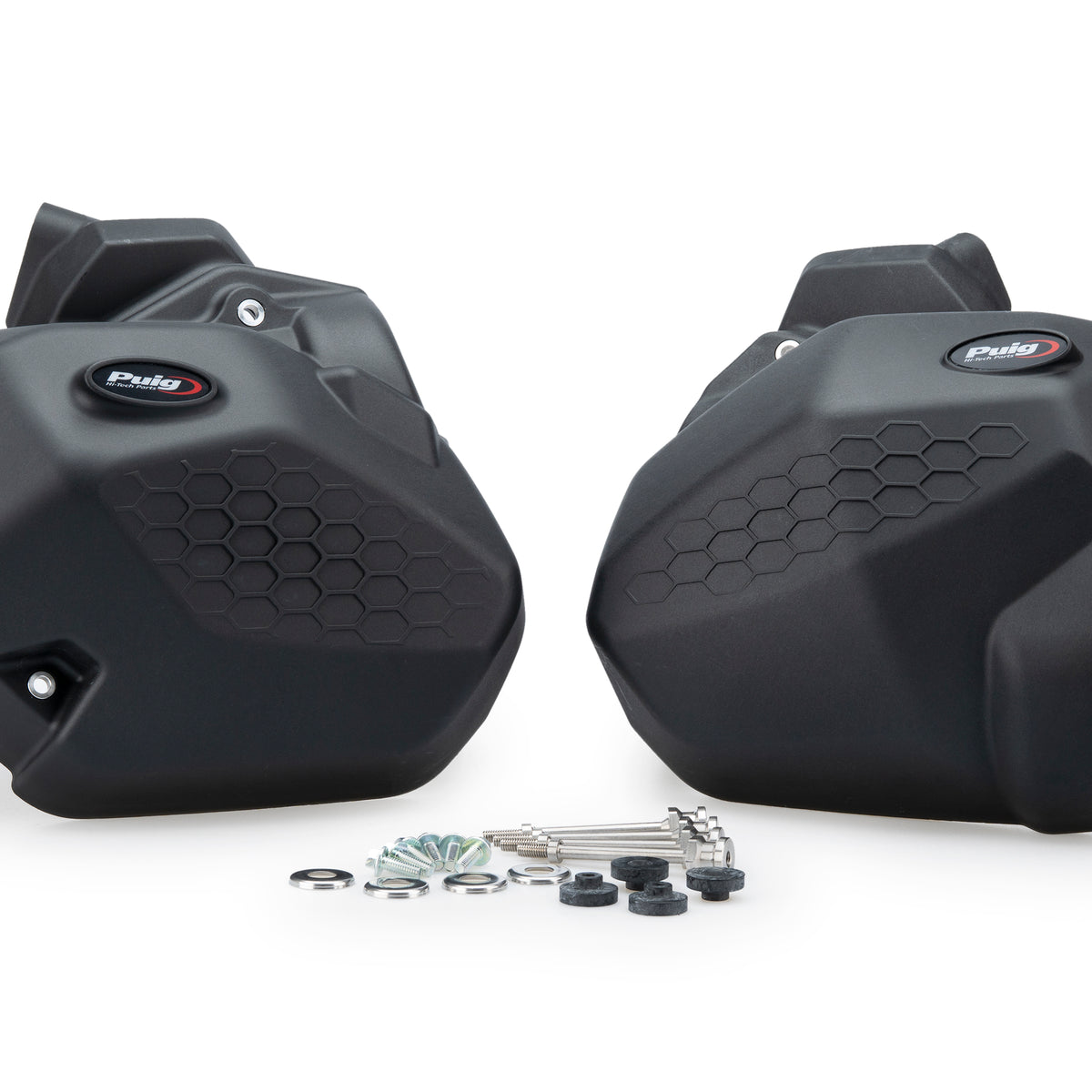 Puig Kit 3 Caps Motorblokdeksels BMW R1300GS (2024 en later) zwart