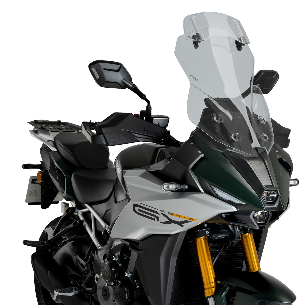 Puig Windscherm Touring met vizier Suzuki GSX-S1000GX (2024 en later) smoke