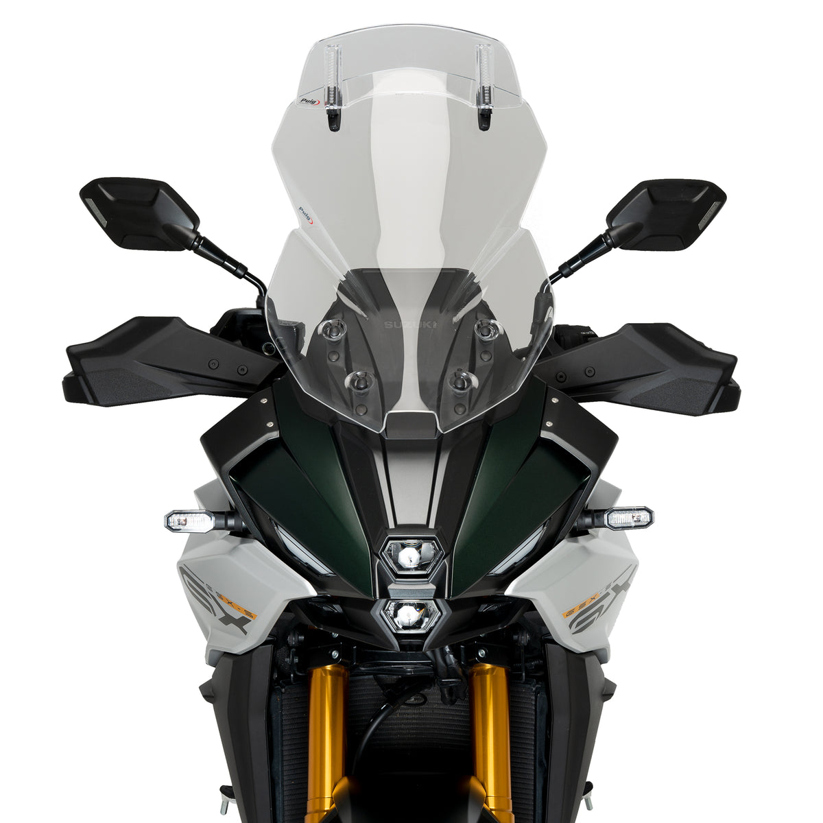 Puig Windscherm Touring met vizier Suzuki GSX-S1000GX (2024 en later) transparant