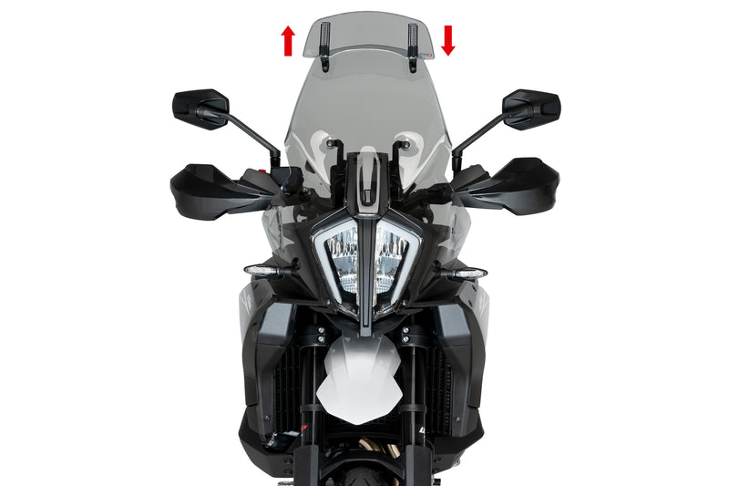 Puig Windscherm Touring met vizier KTM 890 Smt (2024 en later) smoke