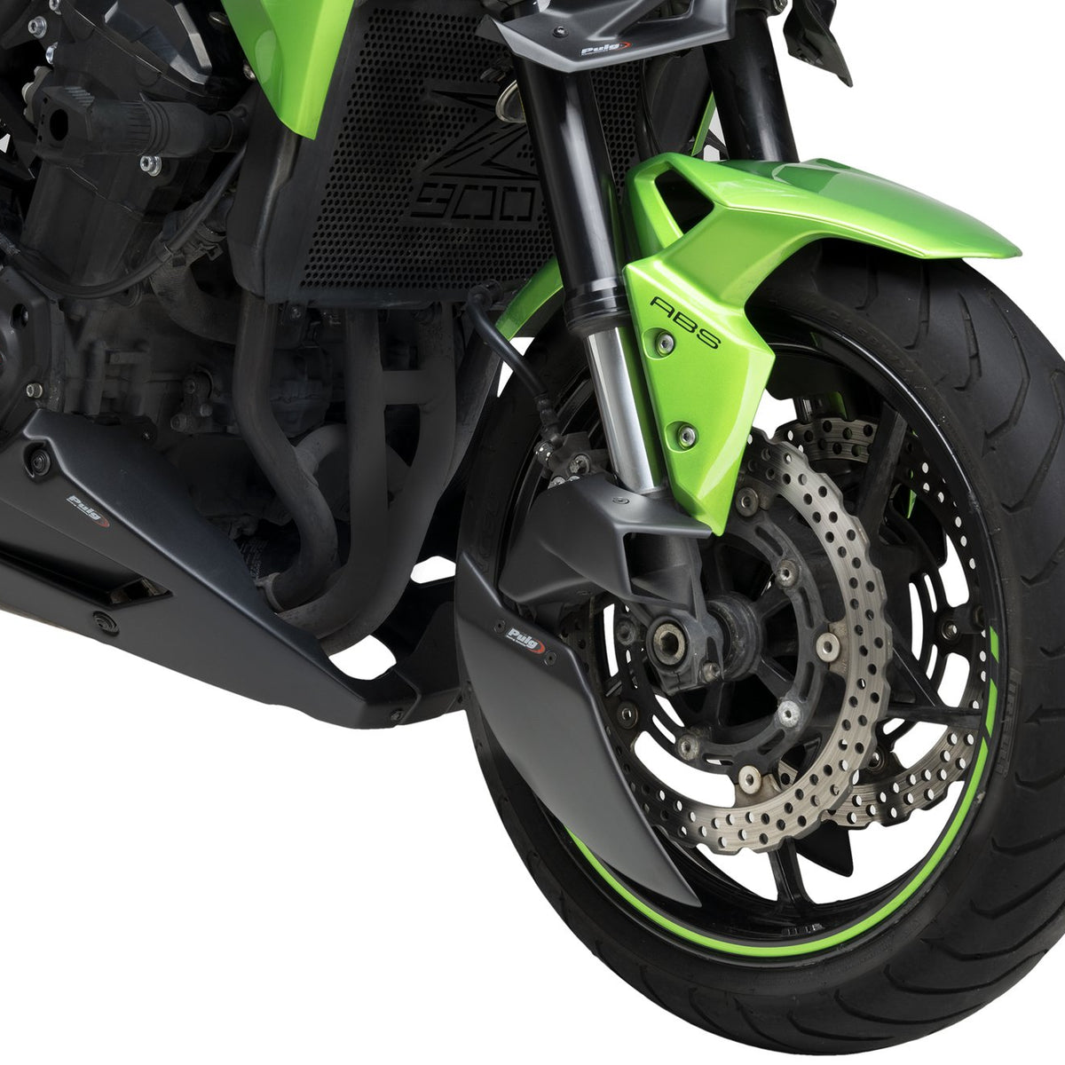 Puig Remkoeler Kawasaki Z900 (2020-2024) mat zwart