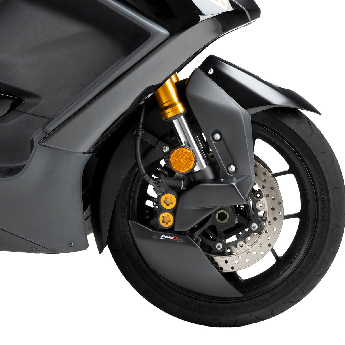 Puig Remkoeler Yamaha T-Max 560 (2022 en later) mat zwart