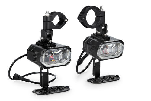Puig Approved Mist Auxiliary Lights Set + Clamps zwart