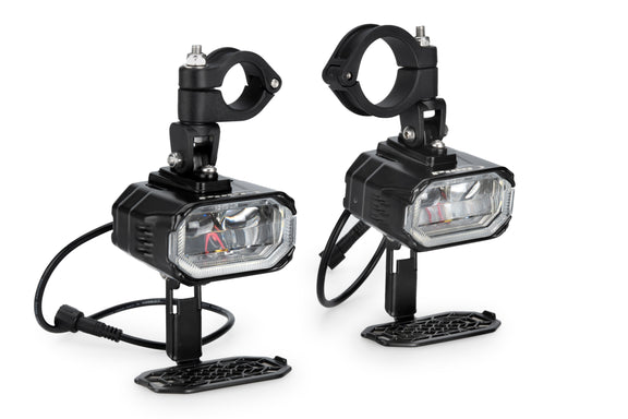 Puig Approved Mist Auxiliary Lights Set + Clamps zwart