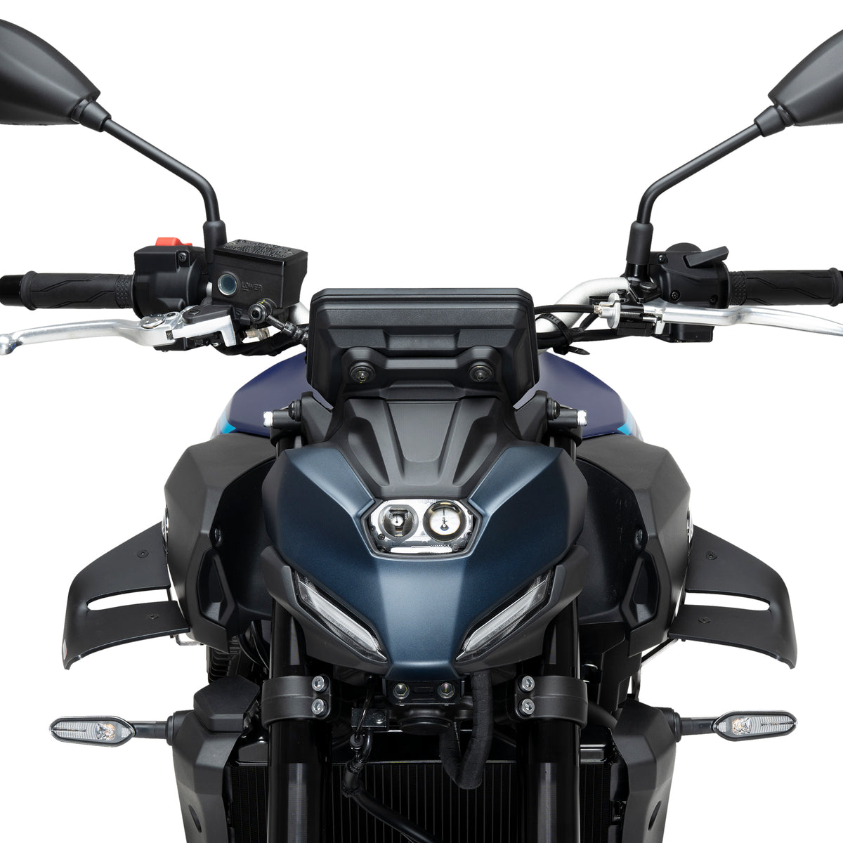 Puig Spoilers D12 Yamaha MT-07 (2025 en later) mat zwart