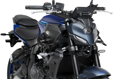 Puig Spoilers D12 Yamaha MT-07 (2025 en later) zwart