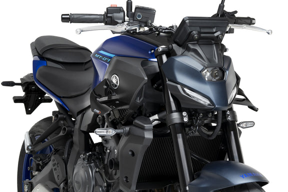 Puig Spoilers D12 Yamaha MT-07 (2025 en later) zwart