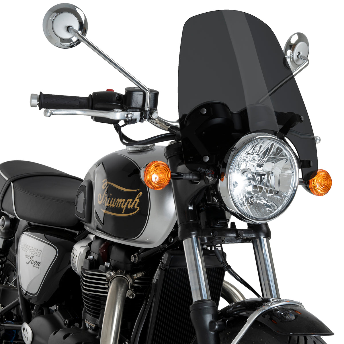 Puig Windscherm New Generation Touring Triumph Bonnevil donker smoke