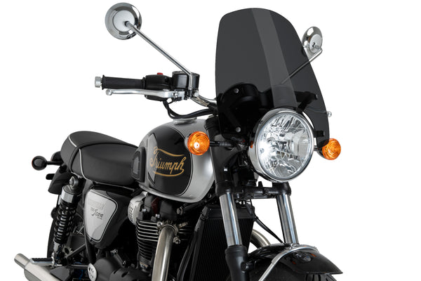 Puig Windscherm New Generation Touring Triumph Bonnevil donker smoke