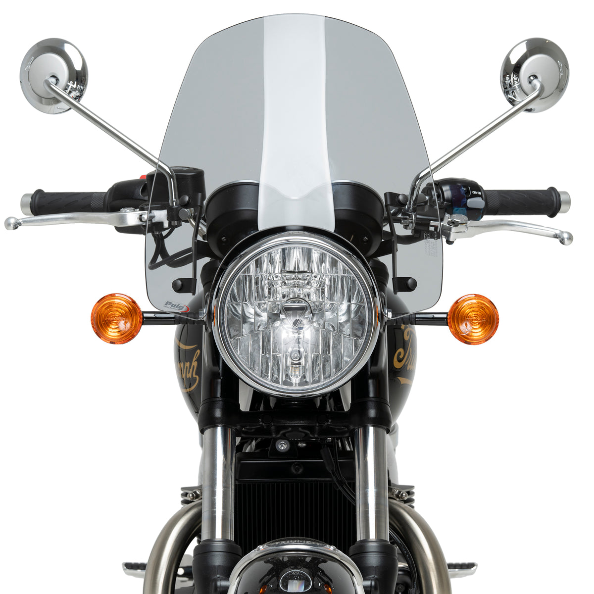 Puig Windscherm New Generation Touring Triumph Bonnevil smoke