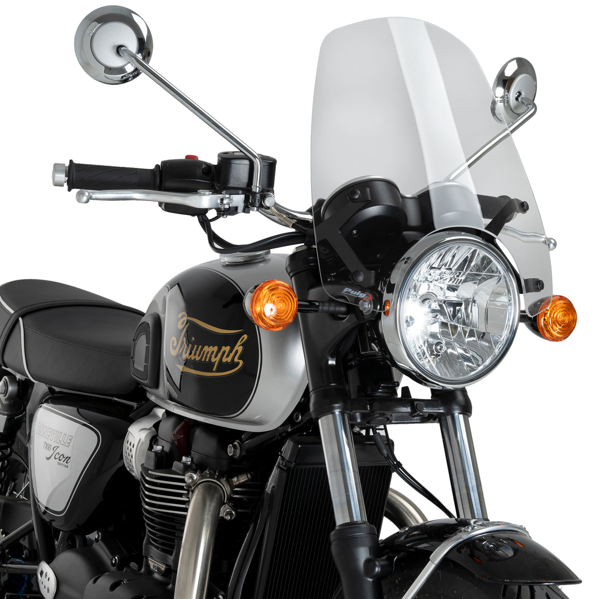 Puig Windscherm New Generation Touring Triumph Bonnevil transparant