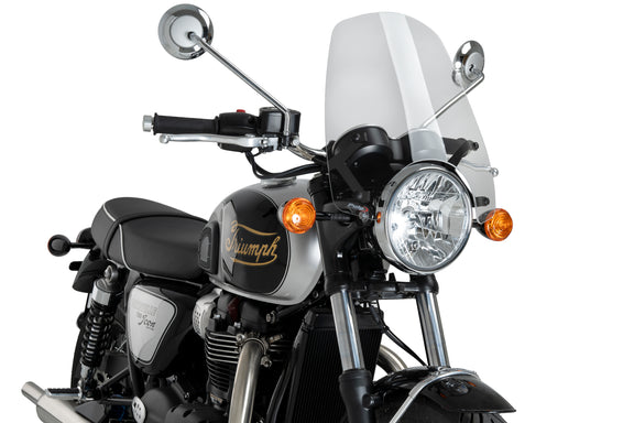 Puig Windscherm New Generation Touring Triumph Bonnevil transparant