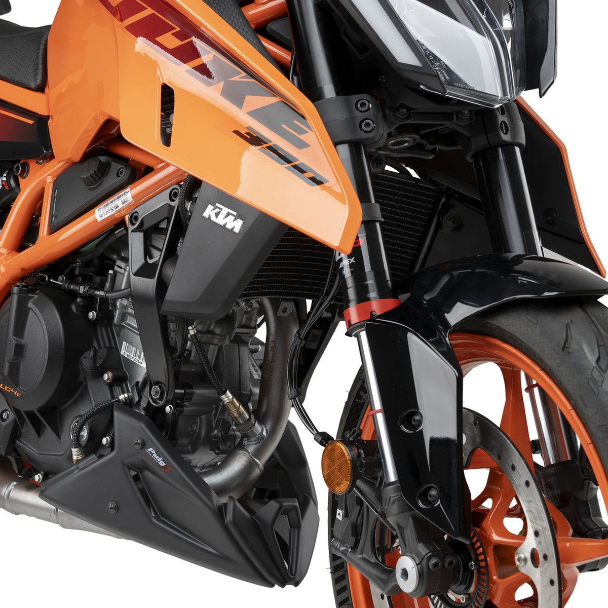 Puig Motorspoiler KTM 390 Duke (2021-2025) mat zwart