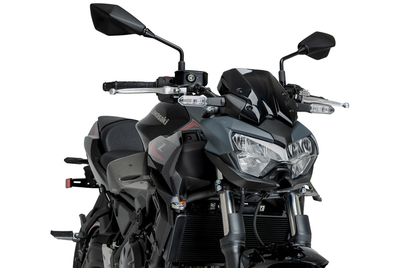 Puig Spoilers D12 Kawasaki Z650 (2020-2025) carbonlook