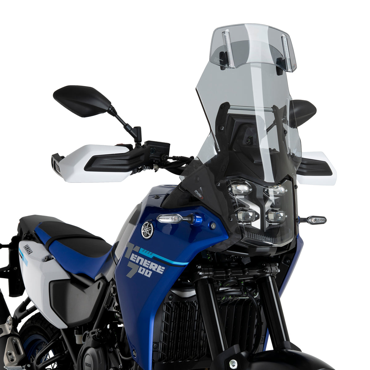 Puig Windscherm Touring met vizier Yamaha Tenere 700 (2025 en later) smoke