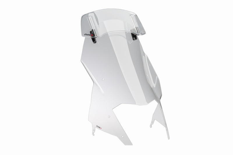Puig Windscherm Touring met vizier Yamaha Tenere 700 (2025 en later) transparant