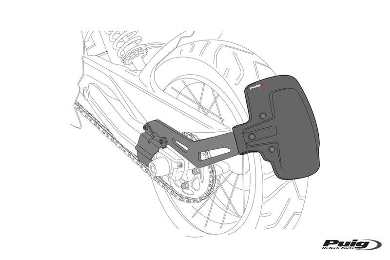 Puig Achterspatbord Single Sided BMW F750GS/850GS/850G ADV