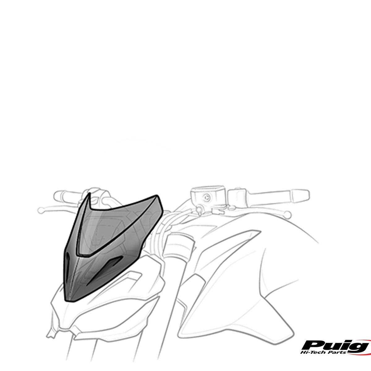 Puig Windscherm New Generation Suzuki B-King (2008-2011)