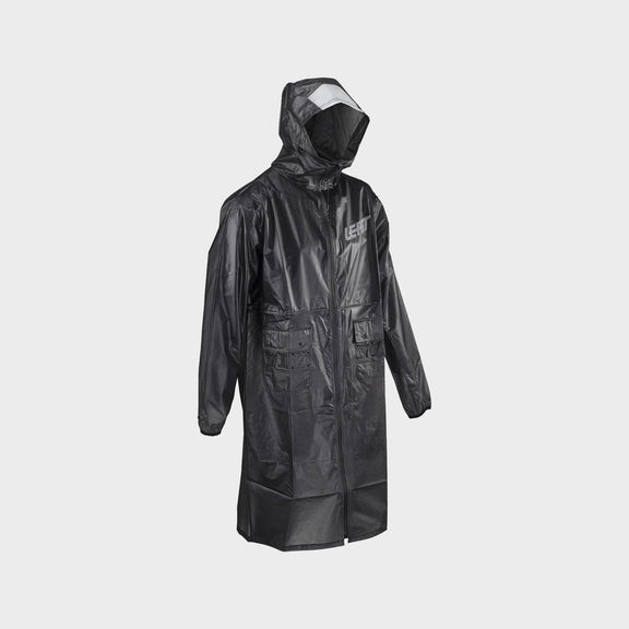 Leatt MudCoat Regenjas Zwart, productfoto 1