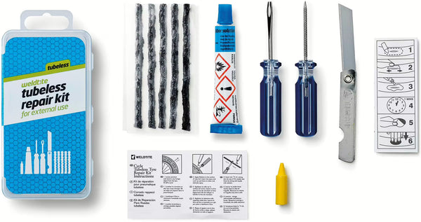 Weldtite Tubeless Repair Kit – Complete Tire Repair Kit