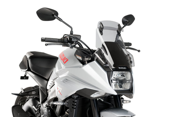 Puig Touring Screen with Visor Suzuki Katana (2019 and later) smoke