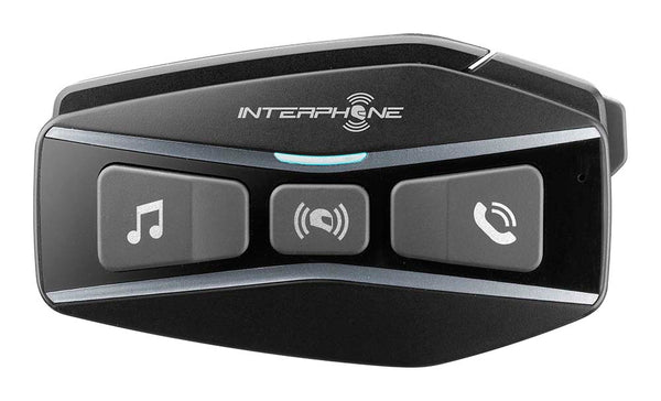 Interphone U-COM 16 Mesh Intercom – Bluetooth Motorcycle Communication System