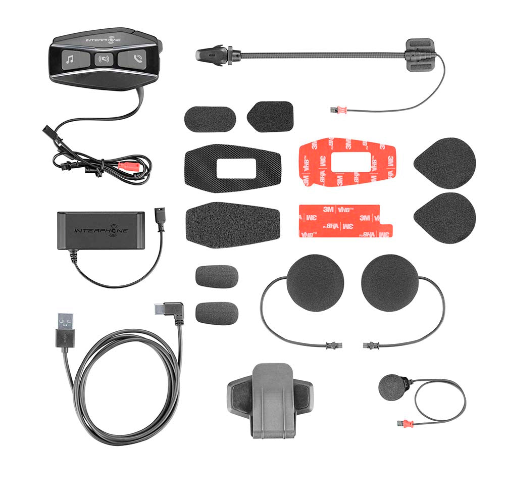 Interphone U-COM 16 Mesh Intercom – Bluetooth Communicatiesysteem Motor
