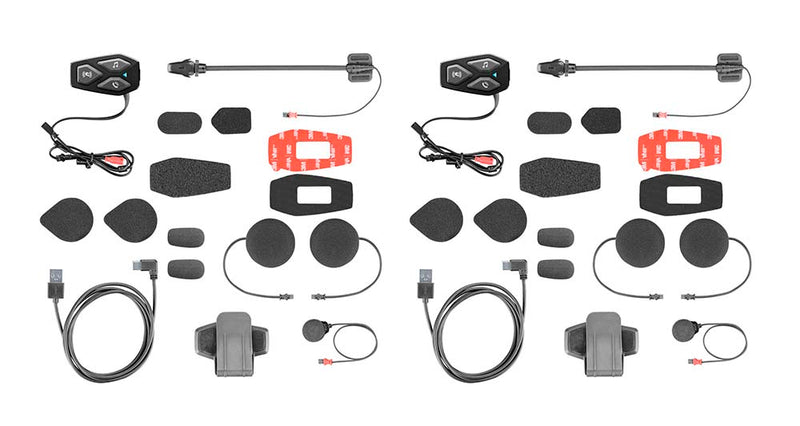 Interphone U-COM 3 Bluetooth Intercom Duo Pack – Communicatieset Motor