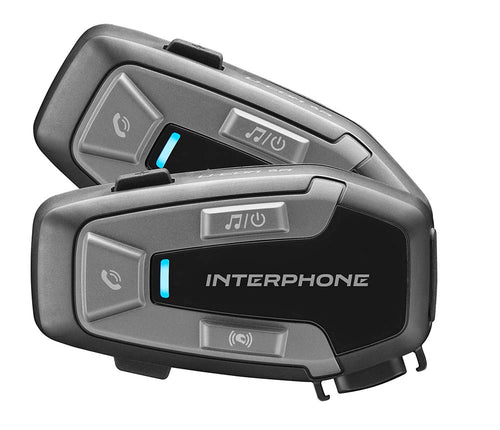 Interphone U-COM 6R Bluetooth Intercom Duo Pack – Kommunikationsset Motorrad