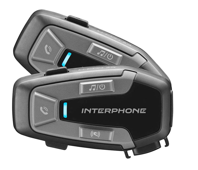 Interphone U-COM 6R Bluetooth Intercom Duo Pack – Communicatieset Motor