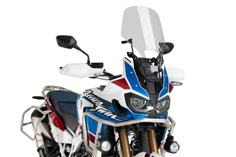 Puig Windscherm Touring + Mem CRF1000L Africa Twin (2016-2019) donker smoke
