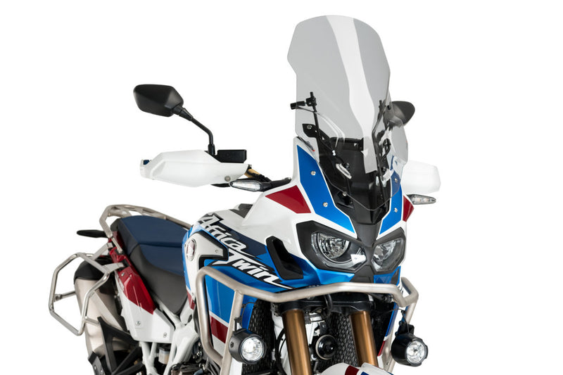 Puig Windscherm Touring + Mem CRF1000L Africa Twin (2016-2019) smoke
